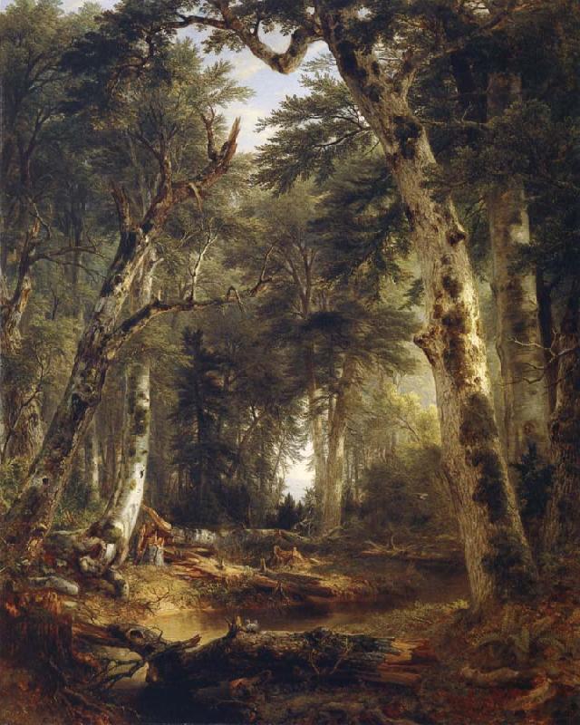 Asher Brown Durand In the woods oil painting picture